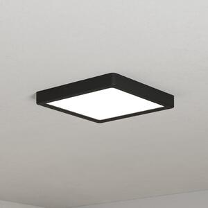 EGLO connect Lampa LED de suprafață Fueva 6-Z, negru, 22 cm, reglabil, Negru, Camera de zi / sufragerie, Plastic, Modern