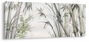Tablou - Bambuși,desen (120x50 cm)