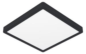 EGLO connect Lampa LED de suprafață Fueva 6-Z, negru, 29 cm, reglabil, Negru, Camera de zi / sufragerie, Plastic, Modern