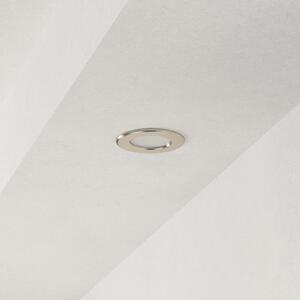 EGLO connect LED-Lumină încastrată Fueva 6-Z, gri, set de 3, reglabil, Gri, Camera de zi / sufragerie, Plastic, Modern