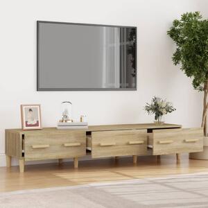 Comodă TV, stejar sonoma, 150x34,5x30 cm, lemn prelucrat