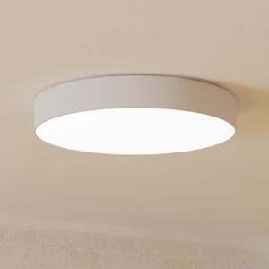 EGLO connect plafonieră LED inteligentă Gallizzi-Z, albă, Ø49cm, reglabil, Alb, Camera de zi / sufragerie, Plastic, Modern
