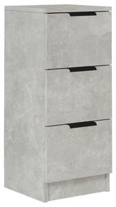 Dulap, gri beton, 30x30x70 cm, lemn compozit