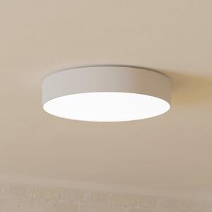 EGLO connect plafonieră LED inteligentă Gallizzi-Z, albă, Ø39cm, reglabil, Alb, Camera de zi / sufragerie, Plastic, Modern