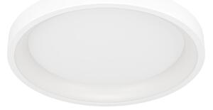 EGLO connect plafonieră LED inteligentă Loretello-Z, rotundă, albă, reglabil, Alb, Camera de zi / sufragerie, Metal, Modern