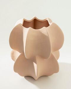 Vază din ceramică Petal Pink I 20x21 cm