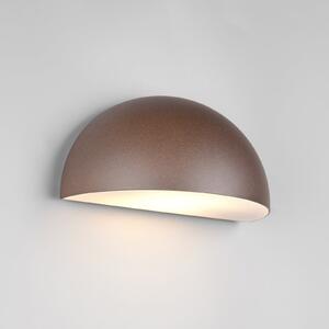 Trio Lighting Aplică de exterior Maas, maro ruginiu, aluminiu turnat sub presiune, E27, reglabil, Maro / Rugină, Aluminiu, Scandinavă