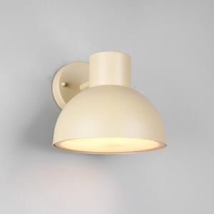 Trio Lighting Aplică de exterior Elbe, bej nisipiu, aluminiu turnat sub presiune, E27, reglabil, Bej, Aluminiu, Scandinavă