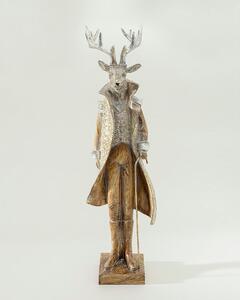 Figurină decorativă Gentleman Deer 30x9x69 cm