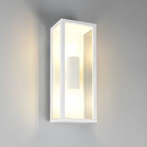 Trio Lighting Aplică de exterior Garonne, alb mat, aluminiu turnat sub presiune, E27, Alb, Aluminiu, Modern