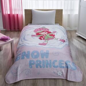 Patura de lux Tac 160x220cm, STRAWBERRY PRINCESS