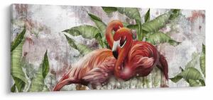 Tablou - Flamingo (120x50 cm)