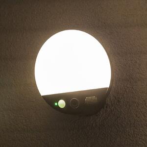 OSRAM SMART+ Lampă de exterior WiFi ROUND, cameră, senzor, gri, reglabil, Gri, Plastic, Modern