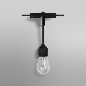 OSRAM SMART+ ghirlandă luminoasă LED WiFi STRINGLIGHT, RGBW 12 becuri, reglabil, Negru, Plastic, Modern
