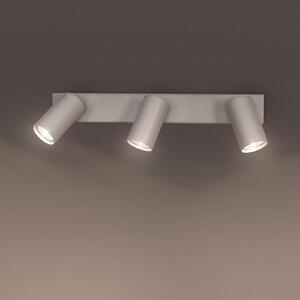 OSRAM Spot de tavan OCTAGON, alb, 3 becuri, GU10-LED 927 dimabil, reglabil, Alb, Camera de zi / sufragerie, Metal, Modern