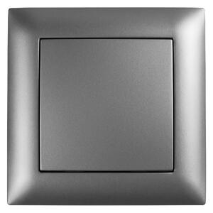 Întrerupător Simplu cu Ramă OSTE JNH006-W GREY
