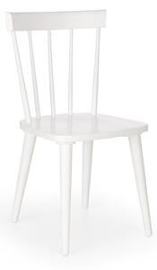 Scaun Houston 334, Alb, 89x50x45cm, 6.2 kg, Lemn: Cauciuc