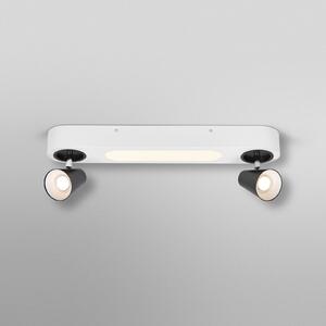 OSRAM Plafonieră LED NEPTUNE CLICK-SELECT, 2 spoturi, alb, Alb, Camera de zi / sufragerie, Metal, Modern