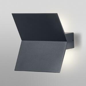 OSRAM Lampa LED pentru exterior ENDURA STYLE BAT, gri închis IP44, Gri, Aluminiu, Modern