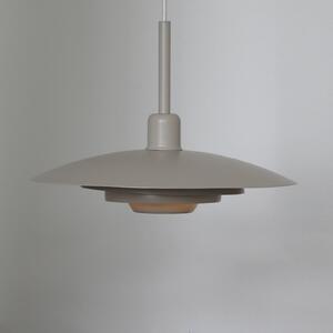 Markslöjd Lampă suspendată Piny, bej, Ø 35 cm, metal, E27, Bej, Camera de zi / sufragerie, Metal, Modern