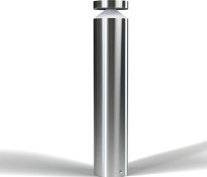OSRAM Lampă cu soclu LED ENDURA STYLE CYLINDER, oțel inoxidabil 50 cm, Metalic, Oțel inoxidabil, Modern