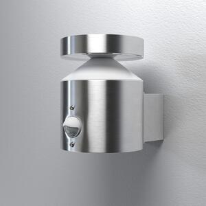 OSRAM Lampa de exterior cu senzor LED ENDURA STYLE CYLINDER, oțel, Metalic, Oțel inoxidabil, Modern