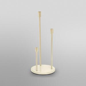 OSRAM Lampadar de podea DECOR STICK, bej, înălțime 78 cm, 3 becuri, Bej, Camera de zi / sufragerie, Metal, Modern