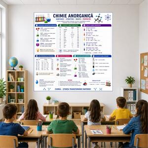 Plansa Educativa Chimie anorganica