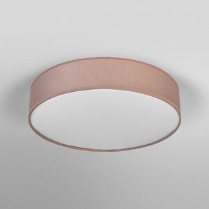 OSRAM Plafonieră ORBIS PARIS, maro, Ø 48 cm, textil, E27, reglabil, Maro / Rugină, Camera de zi / sufragerie, Țesătură / Textil, Modern