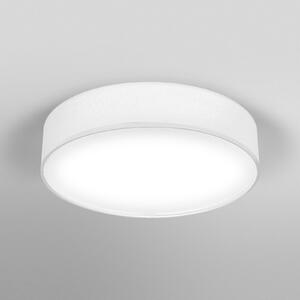 OSRAM Plafonieră ORBIS PARIS, albă, Ø 48 cm, textilă, E27, reglabil, Alb, Camera de zi / sufragerie, Țesătură / Textil, Modern