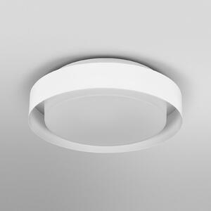 OSRAM Plafonieră ORBIS MADRID, albă, Ø 29 cm, metal/sticlă, reglabil, Alb, Camera de zi / sufragerie, Metal, Modern