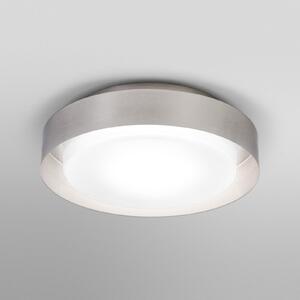 OSRAM Plafonieră ORBIS MADRID, nichel, Ø 29 cm, metal/sticlă, reglabil, Metalic, Camera de zi / sufragerie, Metal, Modern