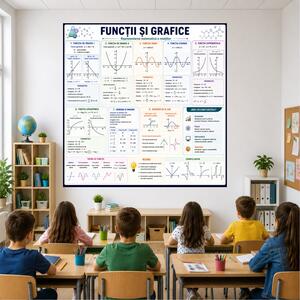 Plansa Educativa Functii si Grafice