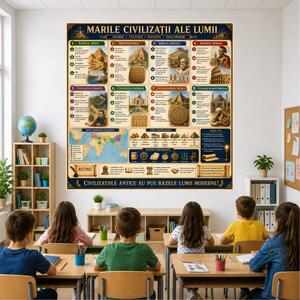 Plansa Educativa Marile Civilizatii