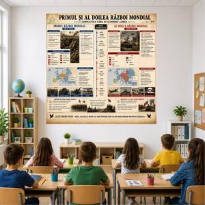 Plansa Educativa Razboaiele Mondiale