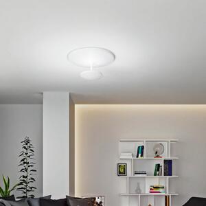 Fabas Luce Plafonieră LED Conrad, alb, Ø 50 cm, metal, dimabilă, reglabil, Alb, Camera de zi / sufragerie, Metal, Modern