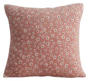 Husa de perna dubla fata DUO SENSE DAISELLE 45x45 cm microplus/flanel, roz