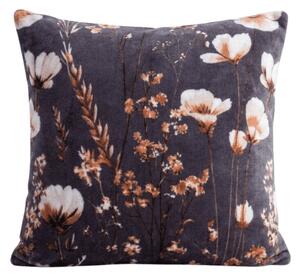 Fata de perna reversibila DUO SENSE ARVENA 45x45 cm microplus/flanel, gri inchis