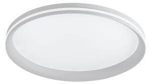 Fabas Luce Plafonieră LED Isy, alb, Ø 45 cm, metal, CCT, dimabilă, reglabil, Alb, Camera de zi / sufragerie, Metal, Modern