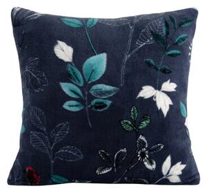 Fata de perna dubla fata DUO SENSE NOCTIFLORA 45x45 cm Cocolino/flanel, albastru inchis