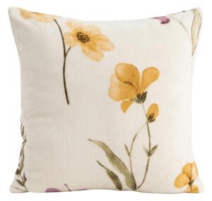 Fata de perna dubla DUO SENSE WILDELLA 45x45 cm microplus/flanel, crem