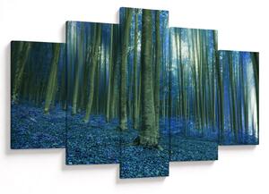 Tablou - Pădure albastră (150x105 cm)