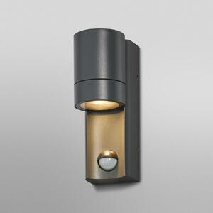 OSRAM Lampa de exterior cu senzor ENDURA CLASSIC ISIDOR gri închis, reglabil, Gri, Aluminiu, Modern