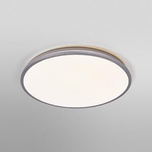 OSRAM Plafonieră LED ORBIS DUBLIN, Ø 49 cm, metal argintiu, Metalic, Camera de zi / sufragerie, Metal, Modern