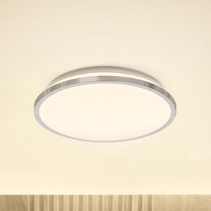 OSRAM Plafonieră LED BATHROOM, crom, Ø 30 cm, IP44, CCT, Metalic, Baie, Aluminiu, Modern