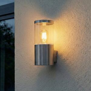 OSRAM Aplică de exterior ENDURA CLASSIC EBRO, oțel inoxidabil, IP44, reglabil, Metalic, Oțel inoxidabil, Modern