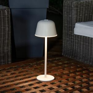 OSRAM Lampa de masă cu LED-uri ENDURA STYLE, bej 30 cm IP44 CCT, reglabil, Bej, Aluminiu, Modern