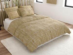 Lenjerie de pat din bumbac Renforce MARIT bej Dimensiune lenjerie de pat: 2 buc 80 x 80 cm | 200 x 220 cm