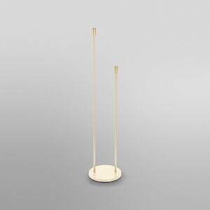 OSRAM Lampadar de podea DECOR STICK, bej, înălțime 146 cm, 2 x E27, Bej, Camera de zi / sufragerie, Metal, Modern