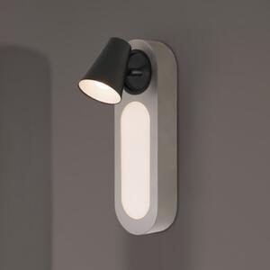 OSRAM Aplică LED NEPTUNE, albă, 1 spot, comutator metalic, Alb, Camera de zi / sufragerie, Metal, Modern